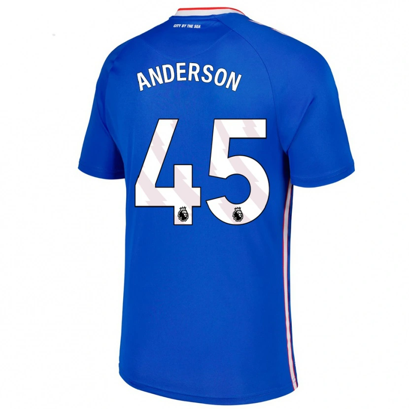 Danxen Men Joe Anderson #45 Blue White Away Jersey 2025/26 T-Shirt
