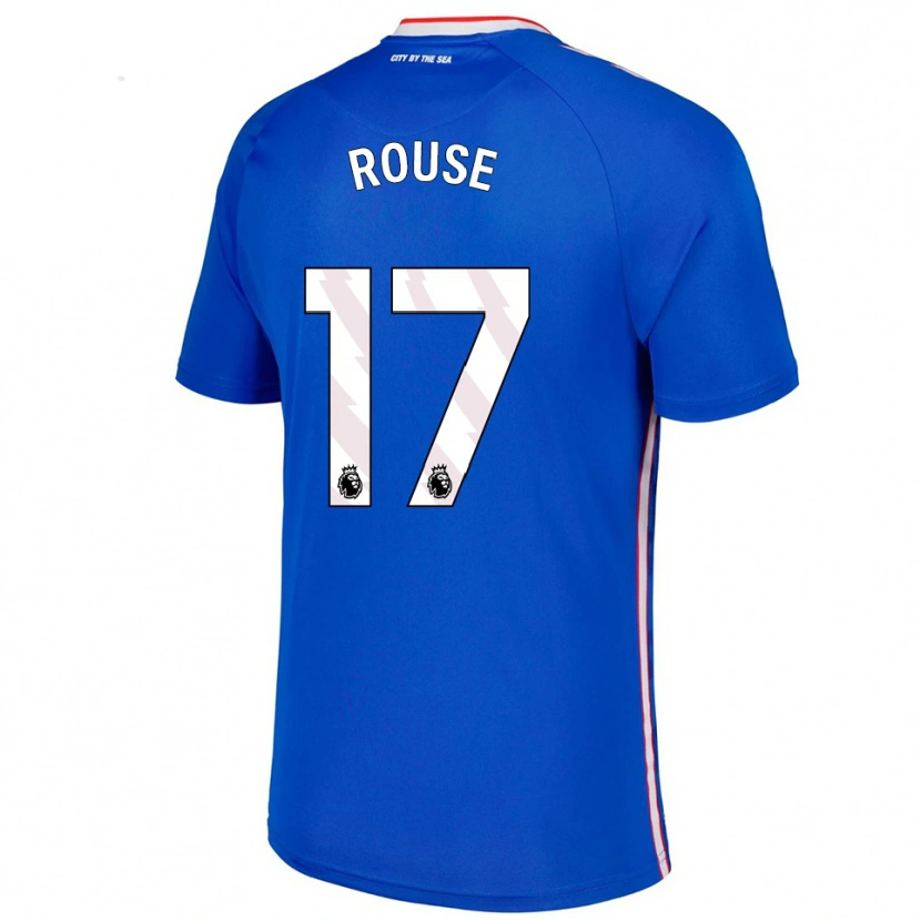 Danxen Men Mollie Rouse #17 Blue White Away Jersey 2025/26 T-Shirt
