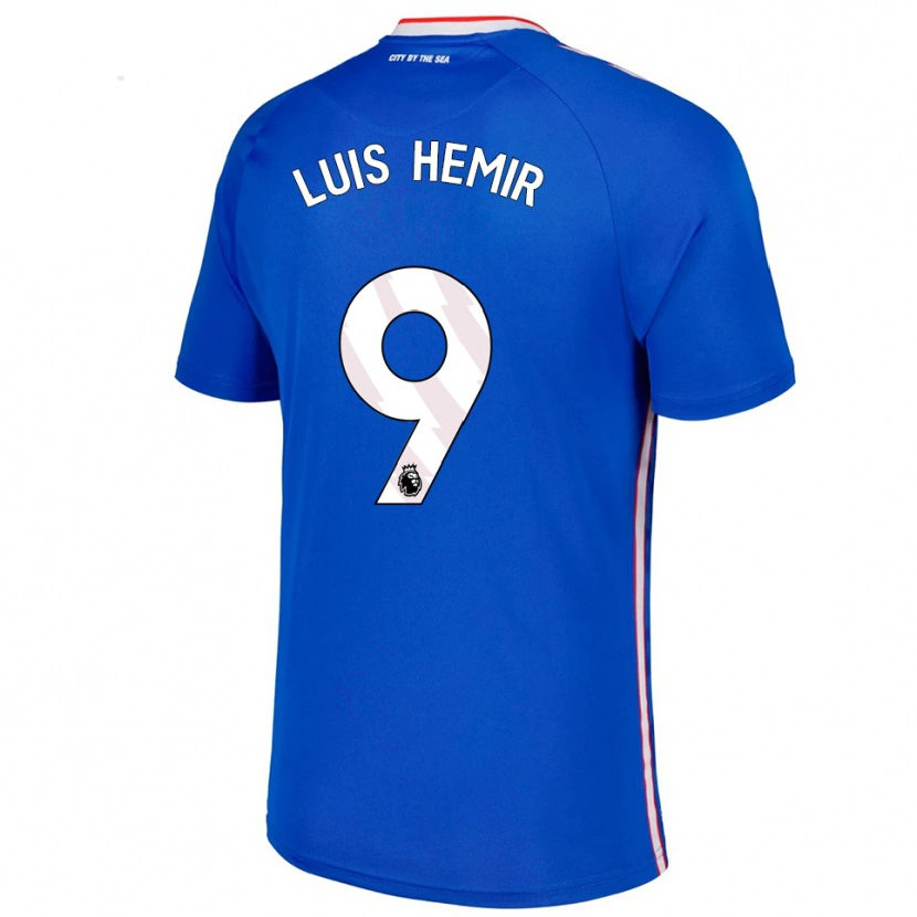 Danxen Men Luís Semedo #9 Blue White Away Jersey 2025/26 T-Shirt
