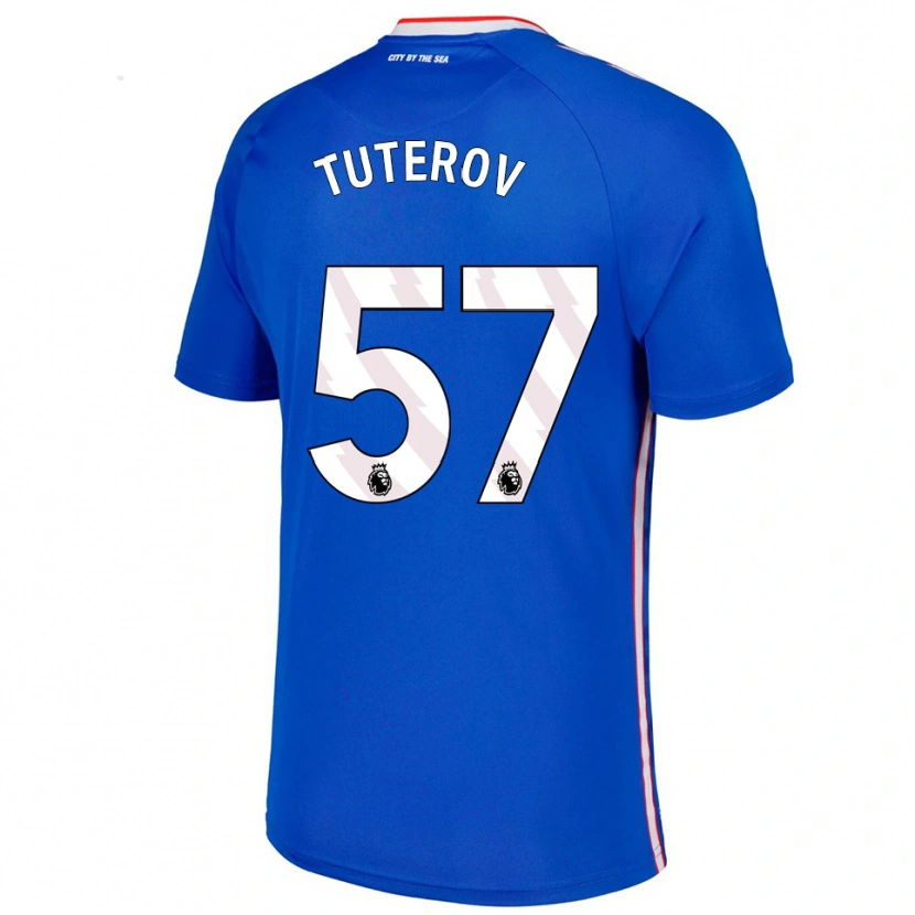 Danxen Men Timur Tuterov #57 Blue White Away Jersey 2025/26 T-Shirt