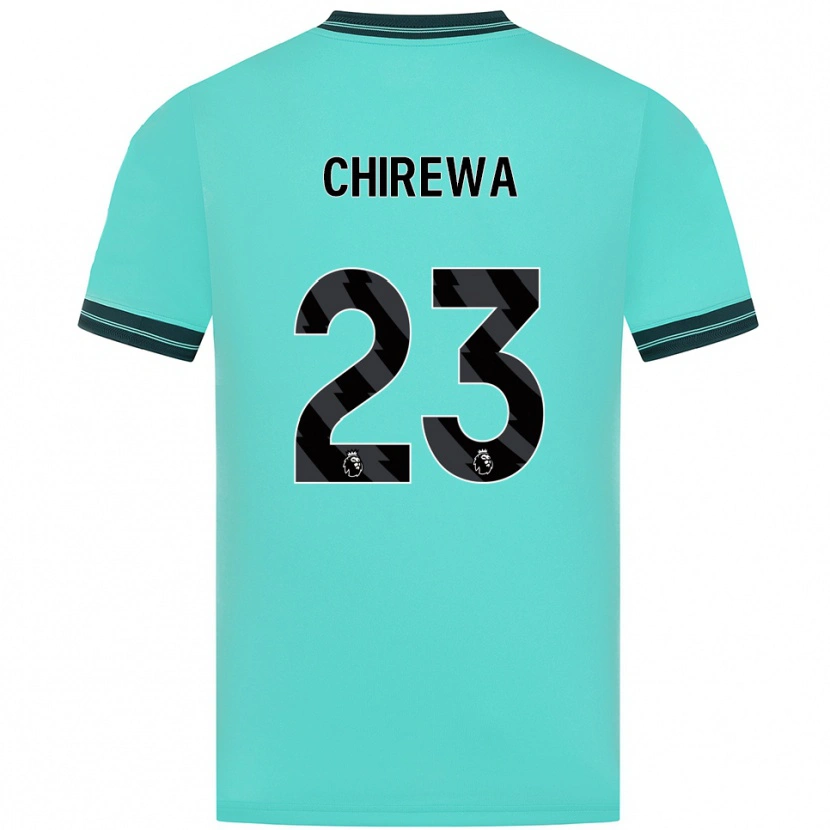 Danxen Men Tawanda Chirewa #23 Sky Blue Green Away Jersey 2025/26 T-Shirt