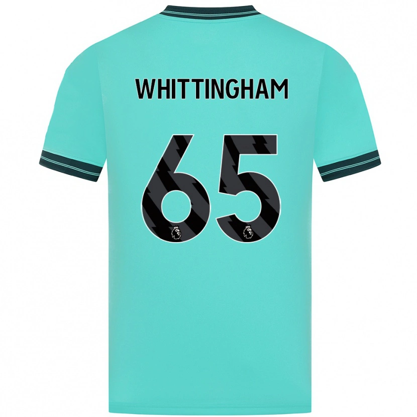 Danxen Men Matthew Whittingham #65 Sky Blue Green Away Jersey 2025/26 T-Shirt
