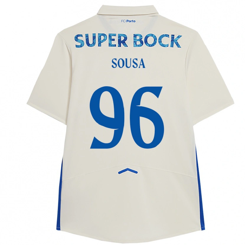 Danxen Men Filipe Sousa #96 White Blue Third Jersey 2025/26 T-Shirt