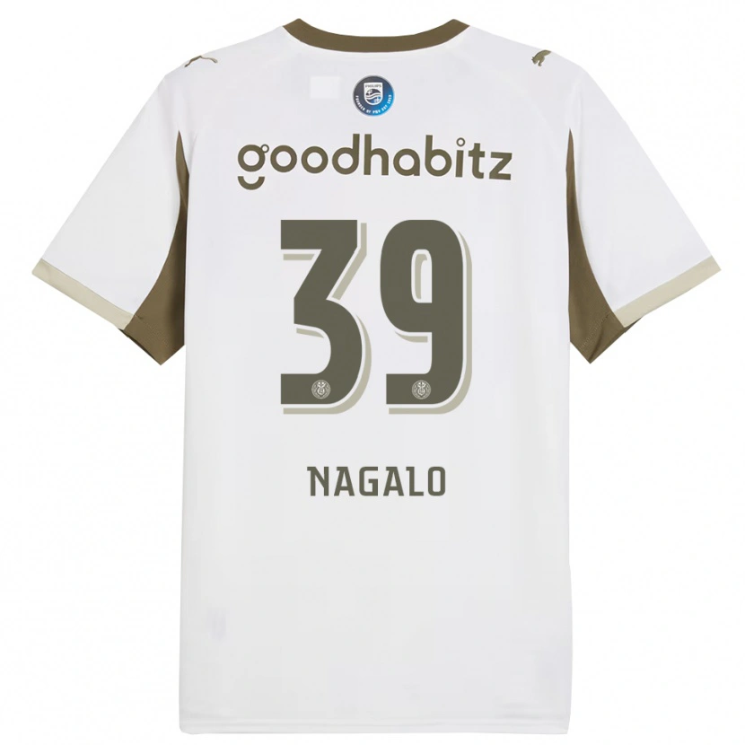 Danxen Men Adamo Nagalo #39 White Gray Third Jersey 2025/26 T-Shirt