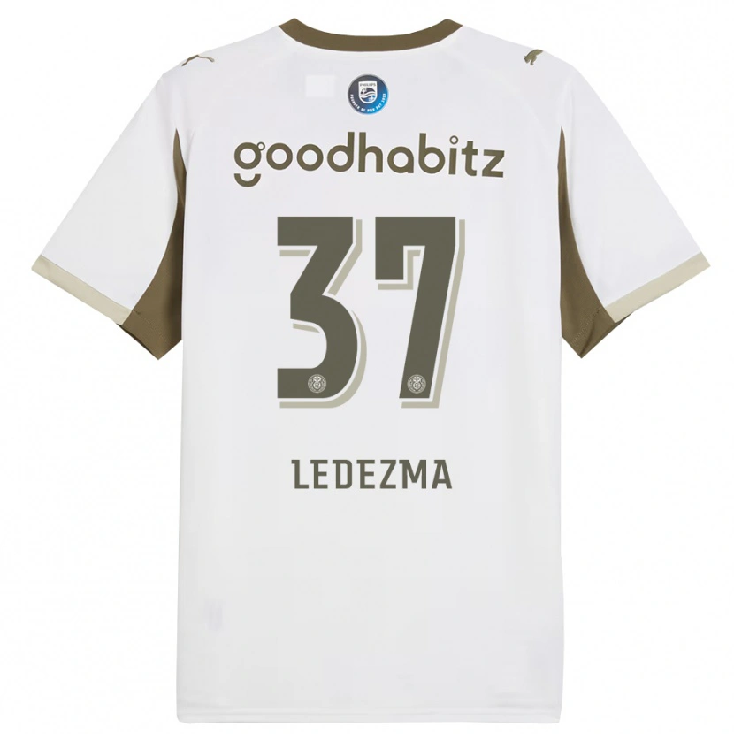 Danxen Men Richard Ledezma #37 White Gray Third Jersey 2025/26 T-Shirt