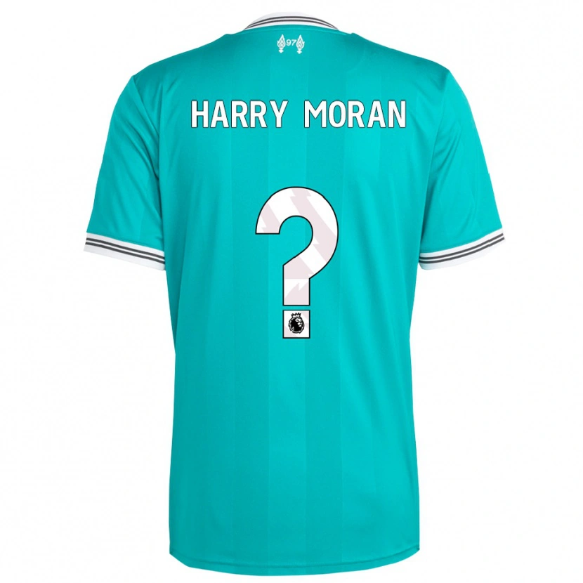 Danxen Men Harry Moran #0 Green White Third Jersey 2025/26 T-Shirt