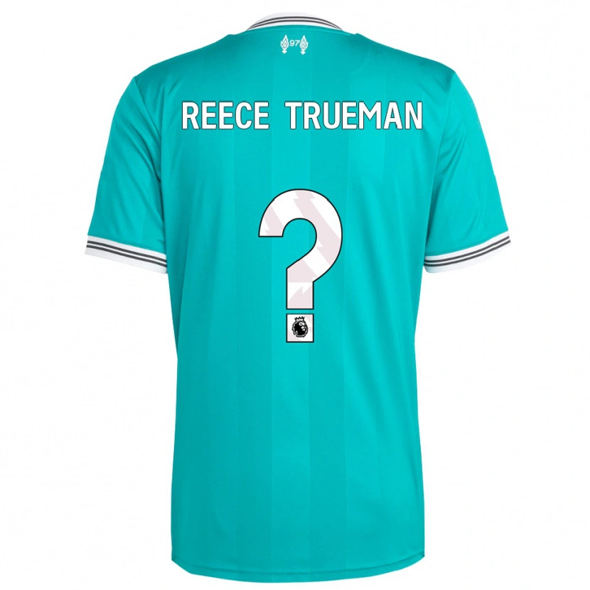 Danxen Men Reece Trueman #0 Green White Third Jersey 2025/26 T-Shirt