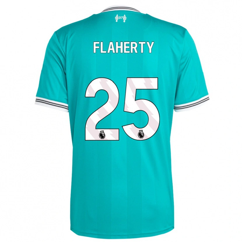 Danxen Men Gilly Flaherty #25 Green White Third Jersey 2025/26 T-Shirt