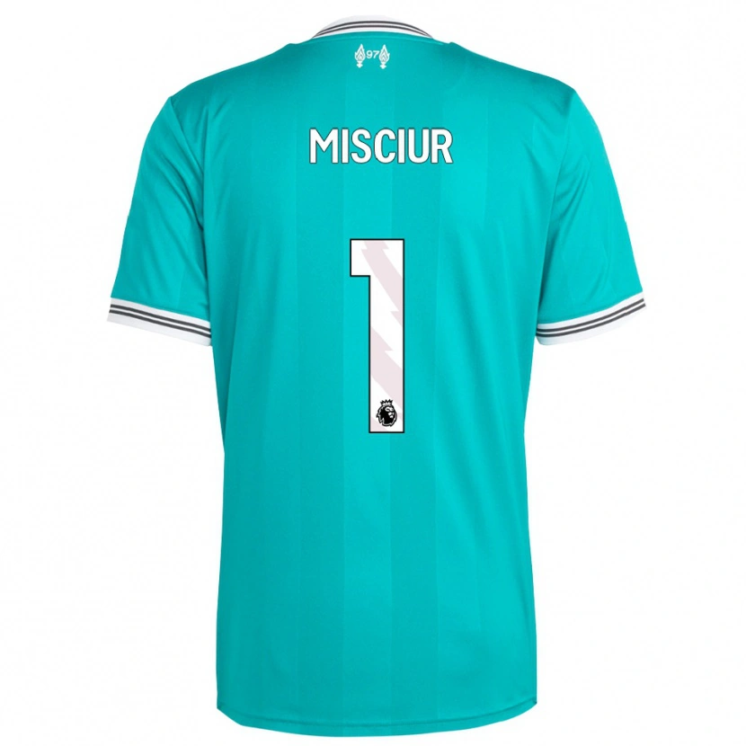 Danxen Men Kornel Misciur #1 Green White Third Jersey 2025/26 T-Shirt