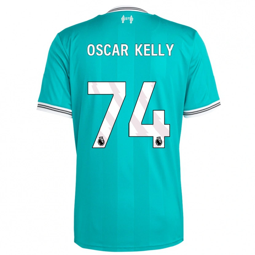 Danxen Men Oscar Kelly #74 Green White Third Jersey 2025/26 T-Shirt