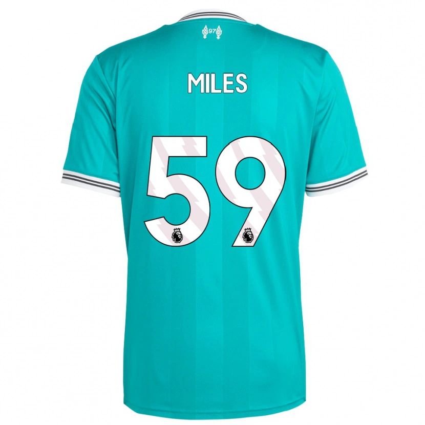 Danxen Men Terence Miles #59 Green White Third Jersey 2025/26 T-Shirt