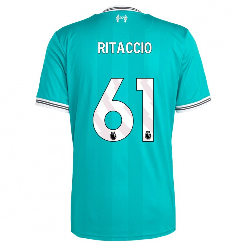 Danxen Men Matteo Ritaccio #61 Green White Third Jersey 2025/26 T-Shirt