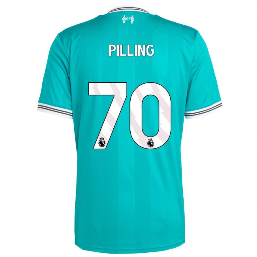 Danxen Men Tommy Pilling #70 Green White Third Jersey 2025/26 T-Shirt