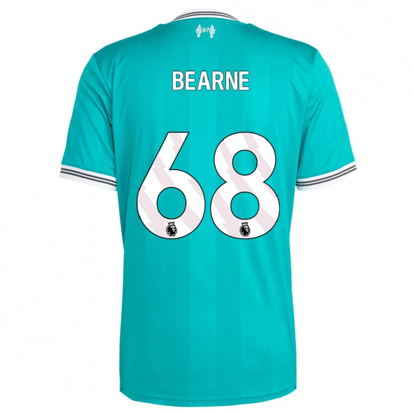 Danxen Men Jack Bearne #68 Green White Third Jersey 2025/26 T-Shirt