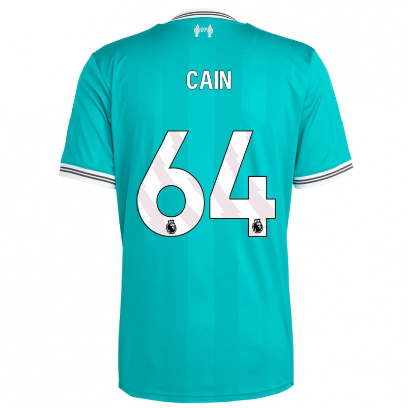 Danxen Men Jake Cain #64 Green White Third Jersey 2025/26 T-Shirt