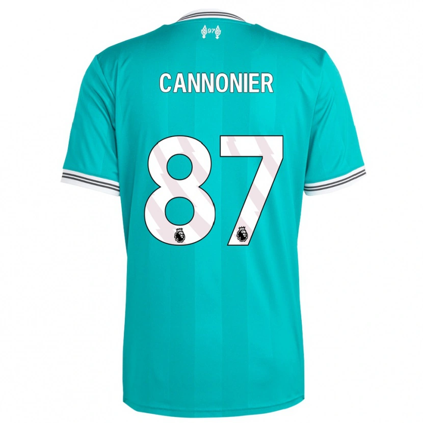 Danxen Men Oakley Cannonier #87 Green White Third Jersey 2025/26 T-Shirt