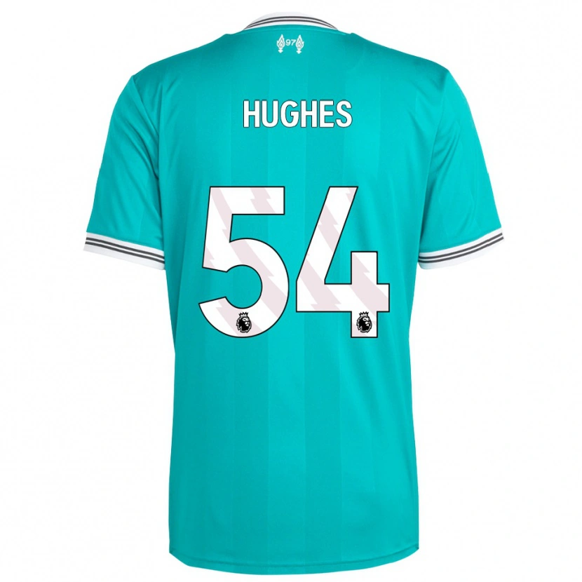 Danxen Men Liam Hughes #54 Green White Third Jersey 2025/26 T-Shirt