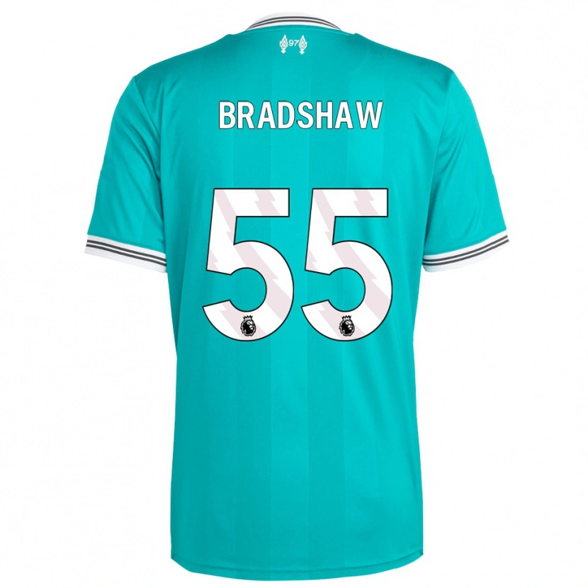 Danxen Men Joe Bradshaw #55 Green White Third Jersey 2025/26 T-Shirt