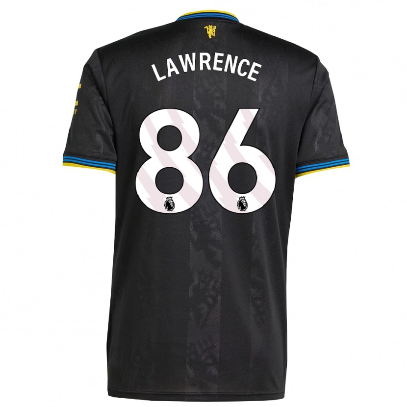 Danxen Men Marcus Lawrence #86 Black Yellow Blue Third Jersey 2025/26 T-Shirt