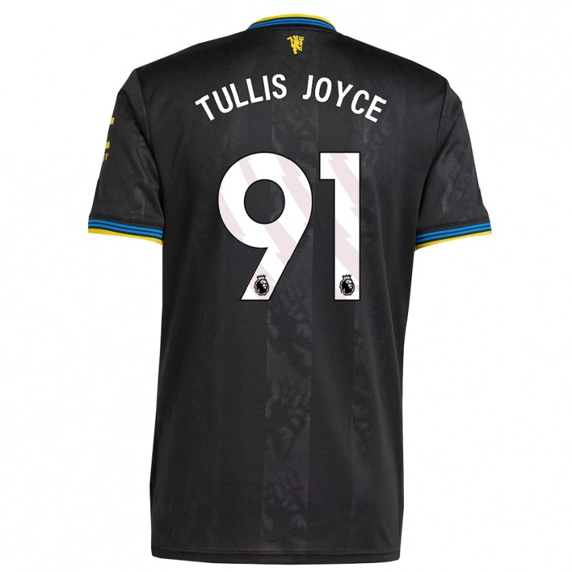 Danxen Men Phallon Tullis-Joyce #91 Black Yellow Blue Third Jersey 2025/26 T-Shirt