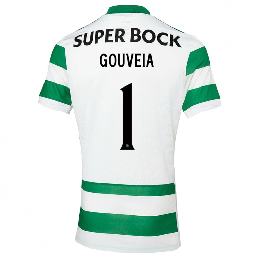 Danxen Women Miguel Gouveia #1 Green White Home Jersey 2025/26 T-Shirt