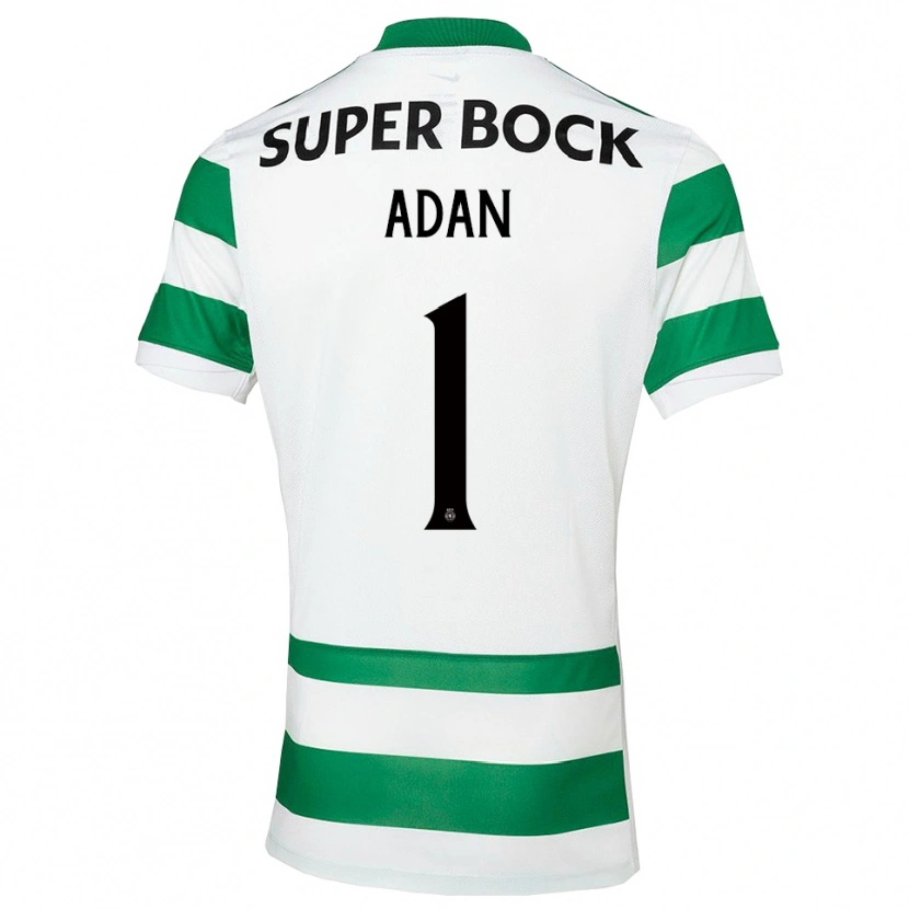 Danxen Women Antonio Adan #1 Green White Home Jersey 2025/26 T-Shirt