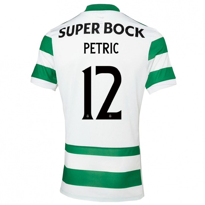 Danxen Women Luka Petric #12 Green White Home Jersey 2025/26 T-Shirt