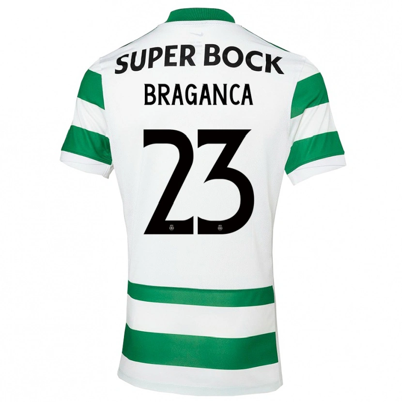 Danxen Women Daniel Bragança #23 Green White Home Jersey 2025/26 T-Shirt