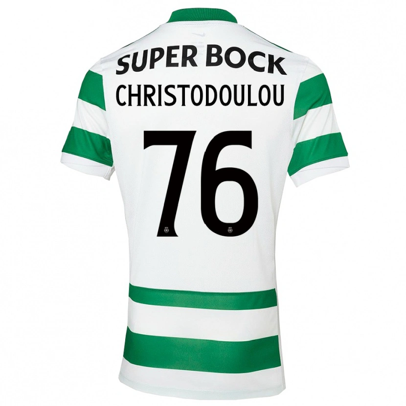 Danxen Women Argyris Christodoulou #76 Green White Home Jersey 2025/26 T-Shirt