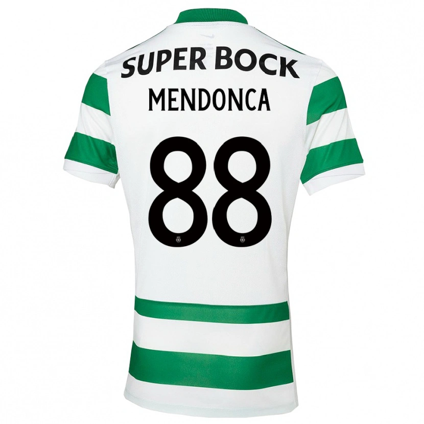 Danxen Women Manuel Mendonça #88 Green White Home Jersey 2025/26 T-Shirt