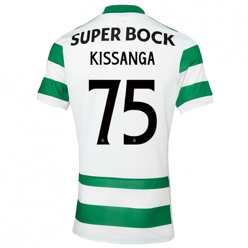 Danxen Women Manuel Kissanga #75 Green White Home Jersey 2025/26 T-Shirt