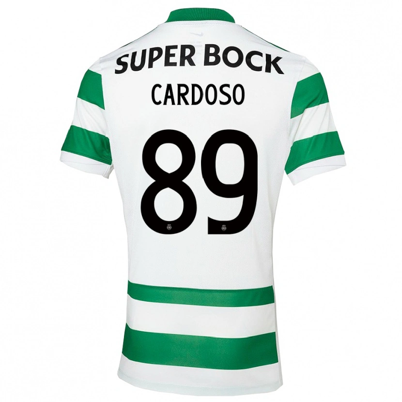 Danxen Women Nilton Cardoso #89 Green White Home Jersey 2025/26 T-Shirt