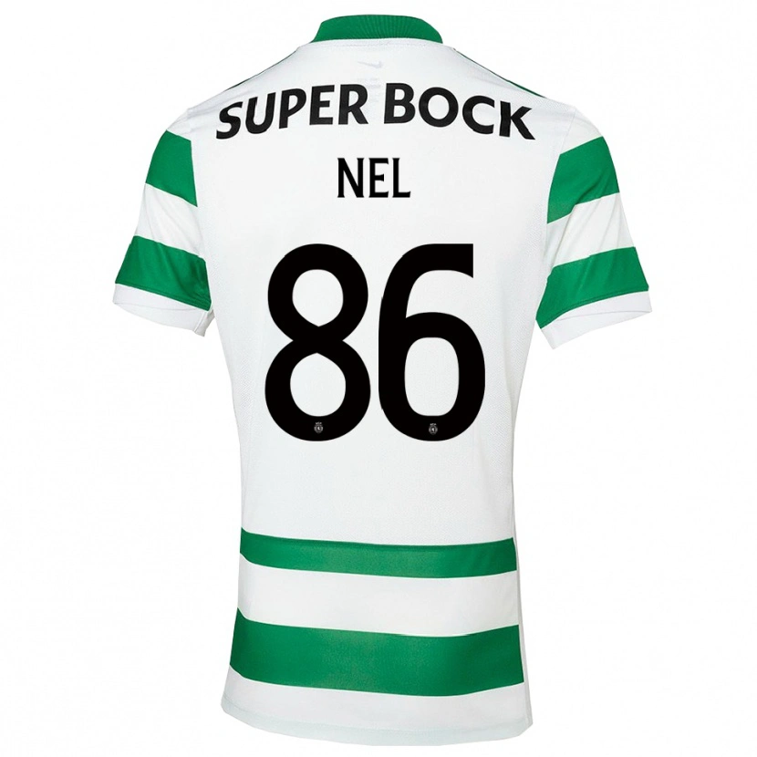 Danxen Women Rafael Nel #86 Green White Home Jersey 2025/26 T-Shirt