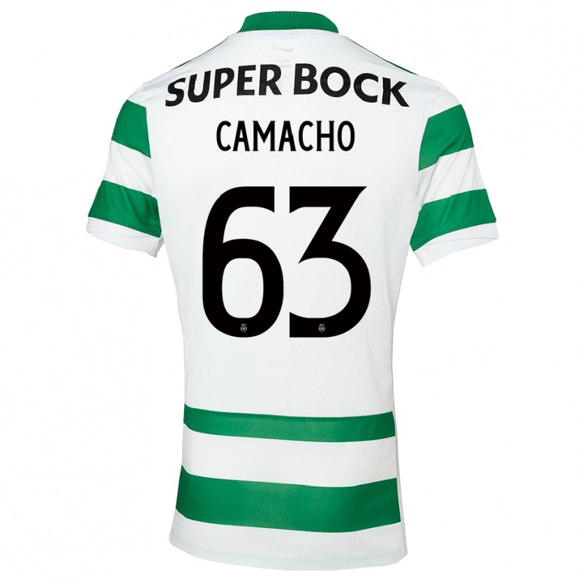 Danxen Women Rafael Camacho #63 Green White Home Jersey 2025/26 T-Shirt