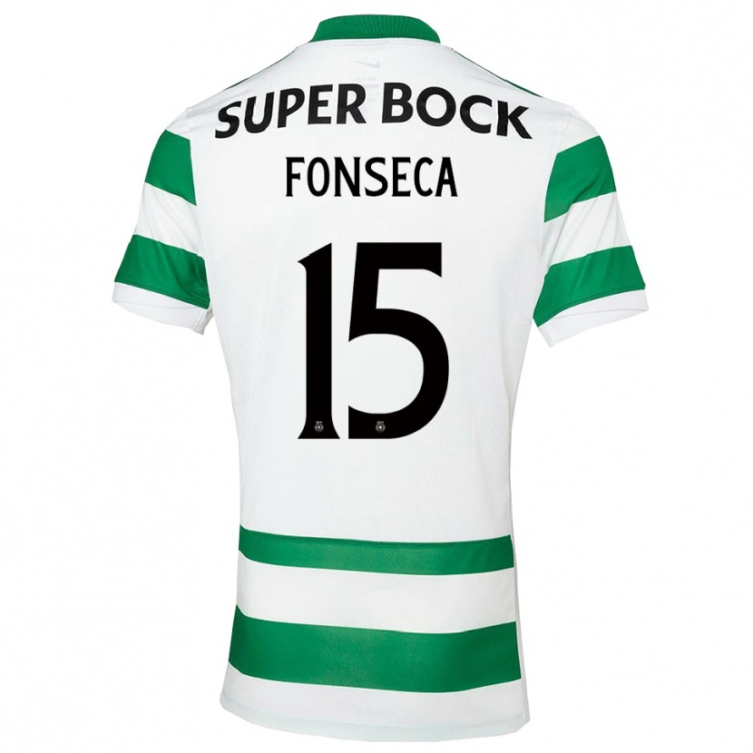 Danxen Women Beatriz Fonseca #15 Green White Home Jersey 2025/26 T-Shirt