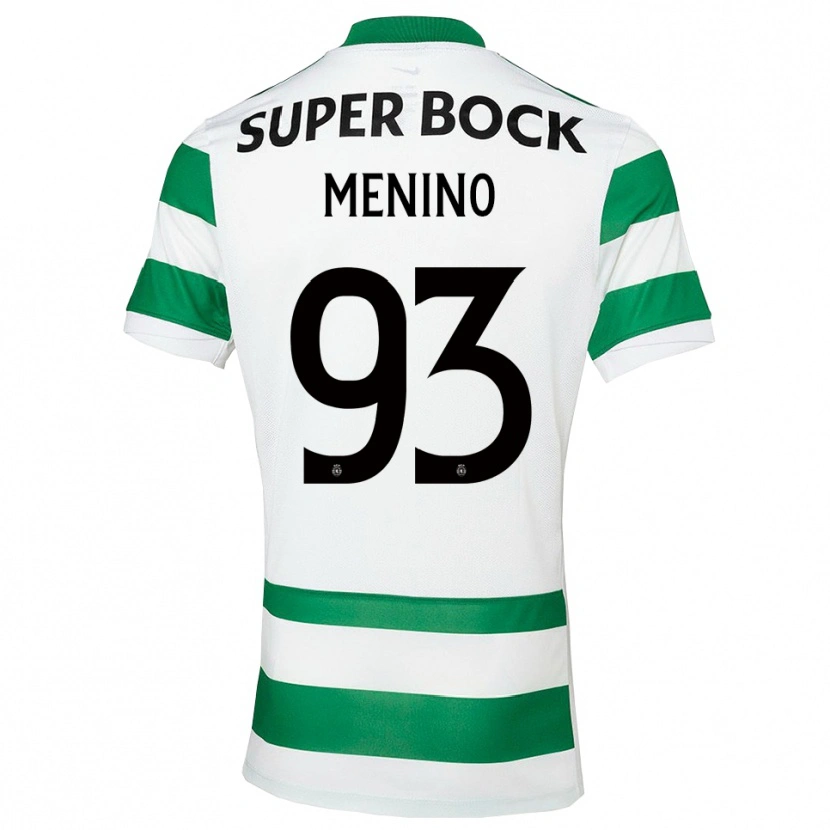 Danxen Women Miguel Menino #93 Green White Home Jersey 2025/26 T-Shirt