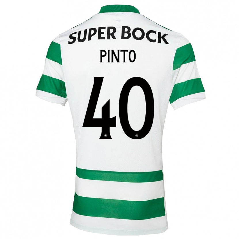 Danxen Women Rita Pinto De Almeida #40 Green White Home Jersey 2025/26 T-Shirt