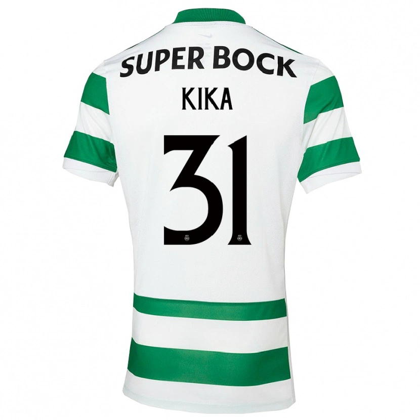 Danxen Women Kika #31 Green White Home Jersey 2025/26 T-Shirt