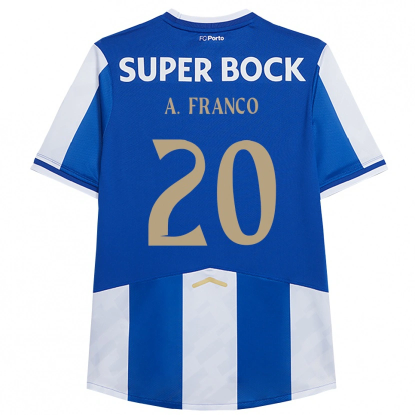 Danxen Women André Franco #20 Blue White Home Jersey 2025/26 T-Shirt
