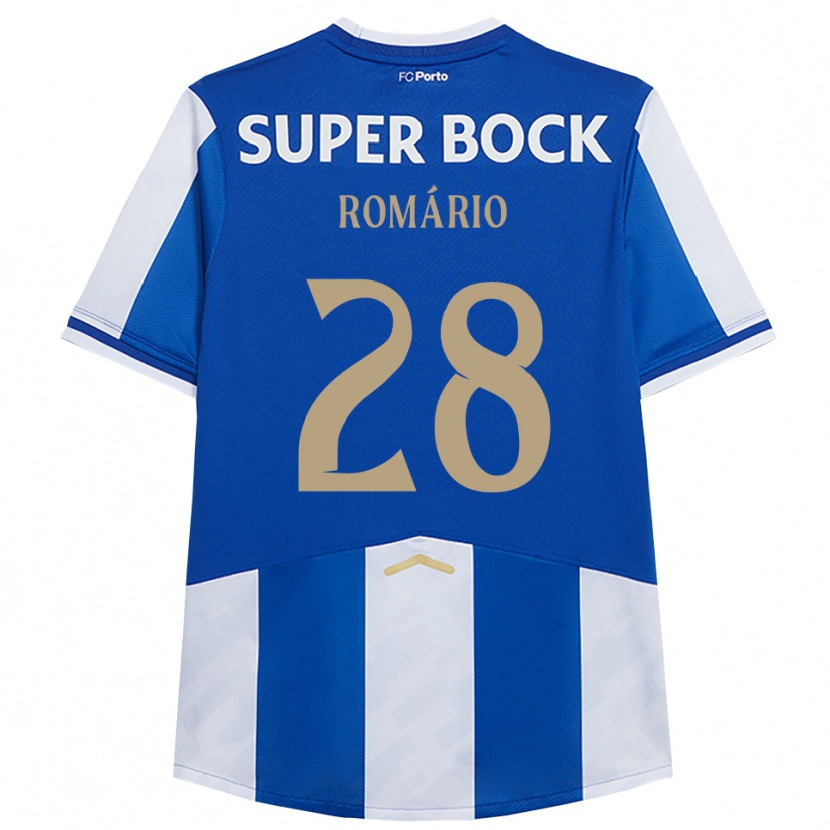 Danxen Women Romário Baró #28 Blue White Home Jersey 2025/26 T-Shirt