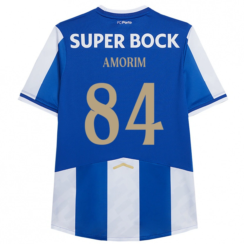 Danxen Women Beatriz Amorim #84 Blue White Home Jersey 2025/26 T-Shirt