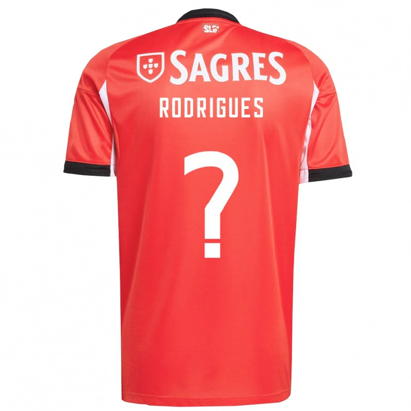 Danxen Women Miguel Rodrigues #0 Red White Home Jersey 2025/26 T-Shirt