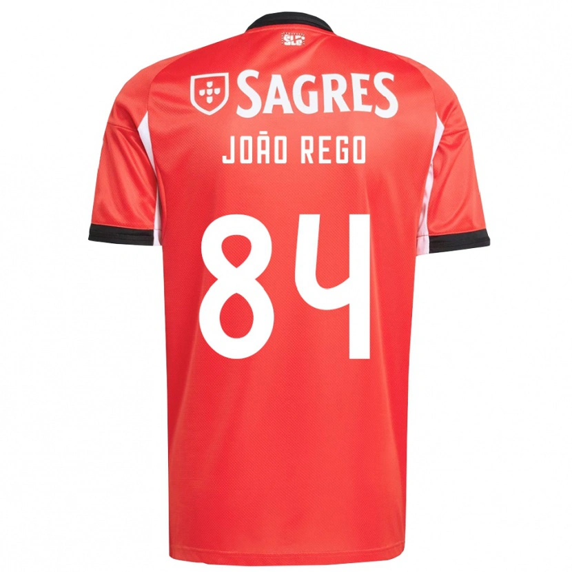 Danxen Women João Rego #84 Red White Home Jersey 2025/26 T-Shirt