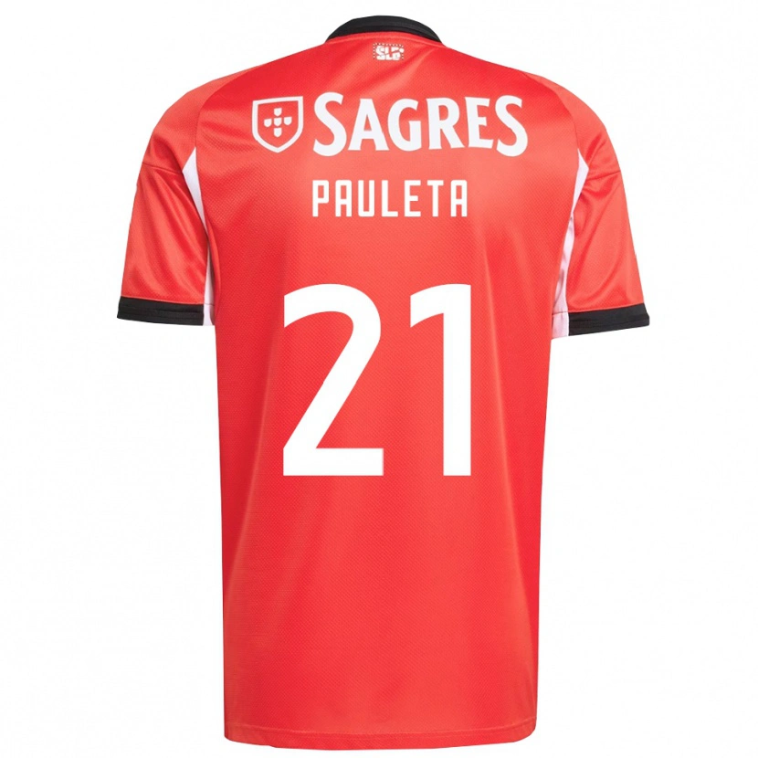 Danxen Women Paula Domínguez Encinas #21 Red White Home Jersey 2025/26 T-Shirt