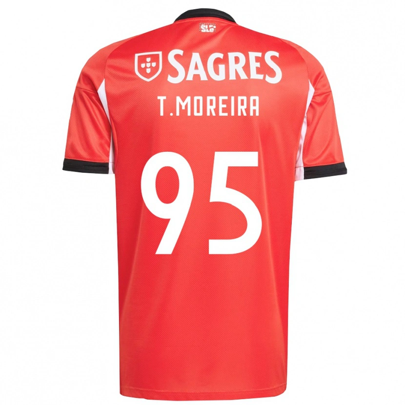 Danxen Women Tomás Moreira #95 Red White Home Jersey 2025/26 T-Shirt