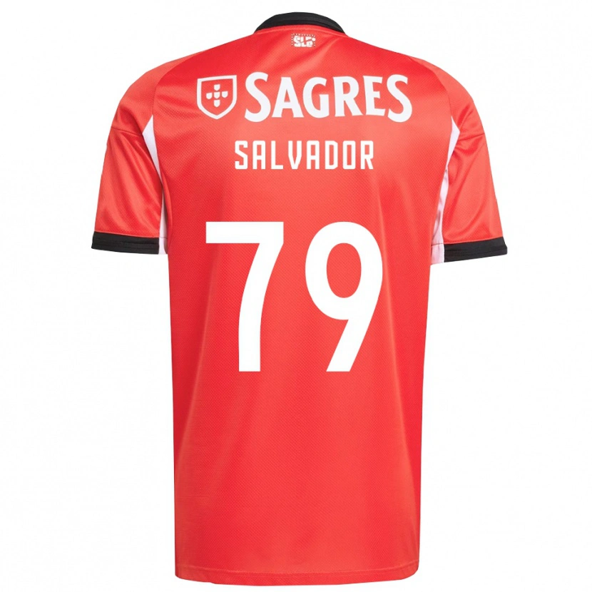 Danxen Women Marta Salvador #79 Red White Home Jersey 2025/26 T-Shirt