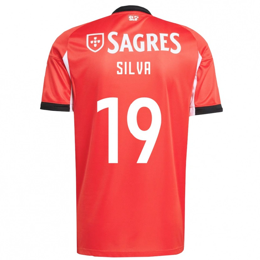 Danxen Women Francisco Silva #19 Red White Home Jersey 2025/26 T-Shirt