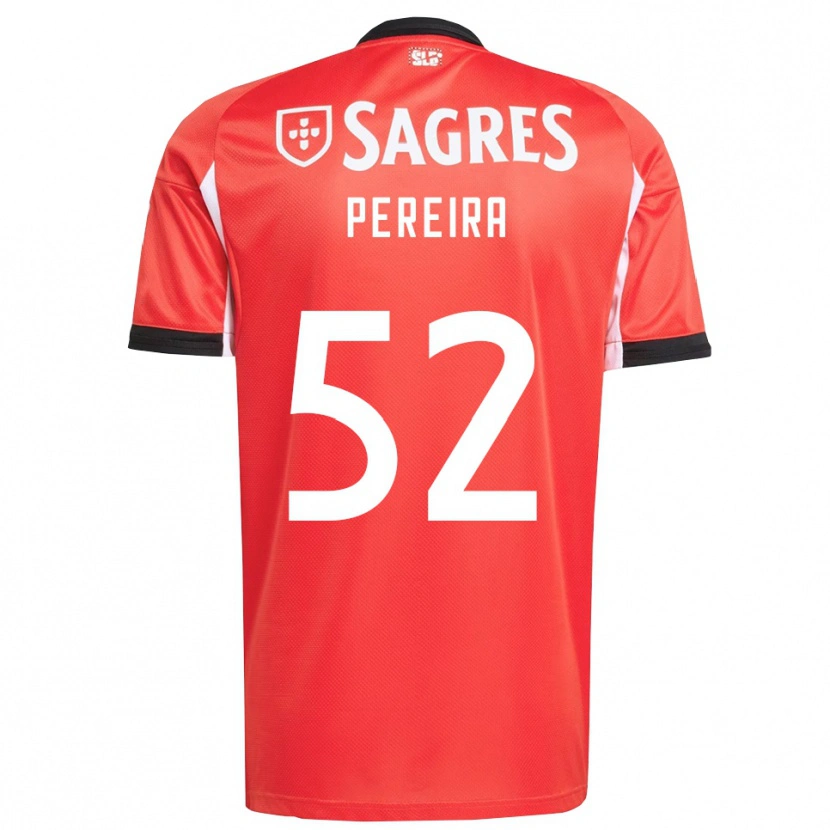 Danxen Women Henrique Pereira #52 Red White Home Jersey 2025/26 T-Shirt