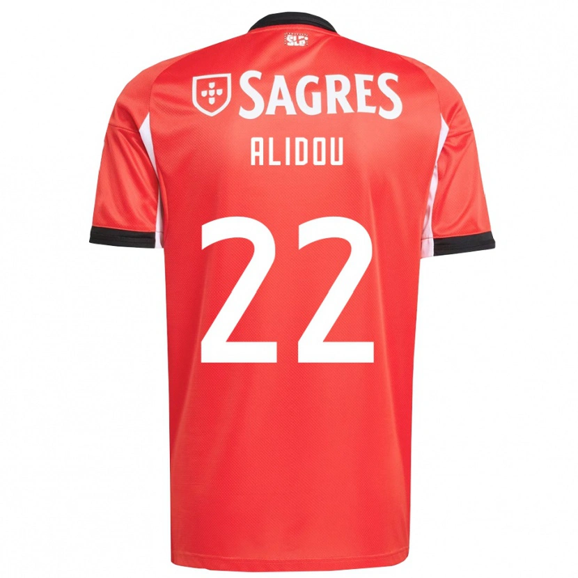 Danxen Women Marie-Yasmine Alidou #22 Red White Home Jersey 2025/26 T-Shirt