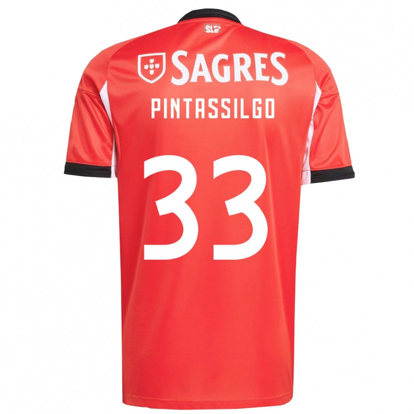 Danxen Women Lara Pintassilgo #33 Red White Home Jersey 2025/26 T-Shirt